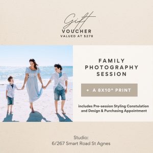 Family Photography Experience Gift Voucher